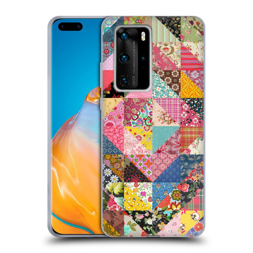 Rachel Caldwell Patterns Quilt Soft Gel Case for Huawei P40 Pro / P40 Pro Plus 5G