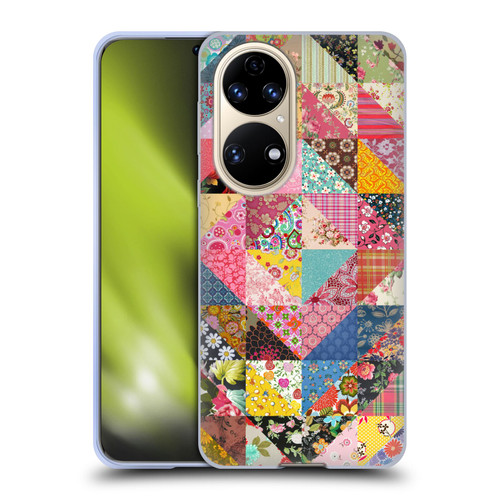 Rachel Caldwell Patterns Quilt Soft Gel Case for Huawei P50