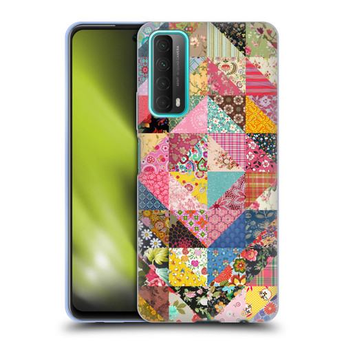Rachel Caldwell Patterns Quilt Soft Gel Case for Huawei P Smart (2021)