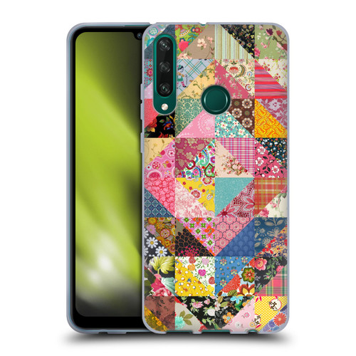 Rachel Caldwell Patterns Quilt Soft Gel Case for Huawei Y6p