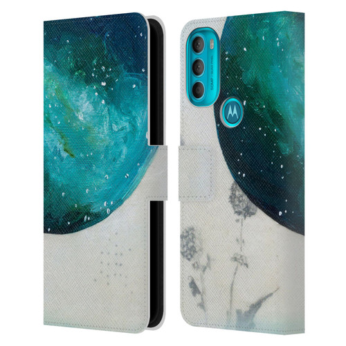 Mai Autumn Space And Sky Galaxies Leather Book Wallet Case Cover For Motorola Moto G71 5G