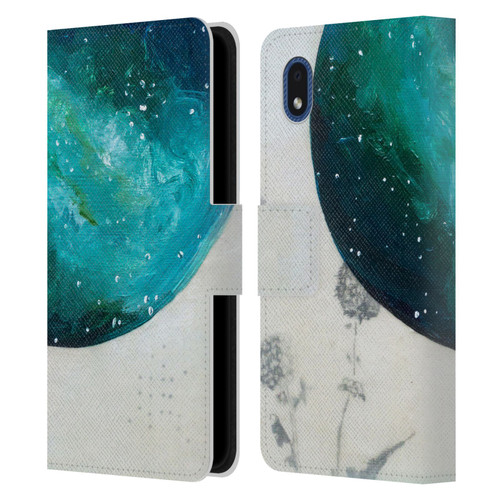 Mai Autumn Space And Sky Galaxies Leather Book Wallet Case Cover For Samsung Galaxy A01 Core (2020)