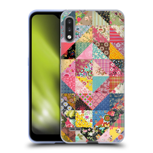 Rachel Caldwell Patterns Quilt Soft Gel Case for LG K22