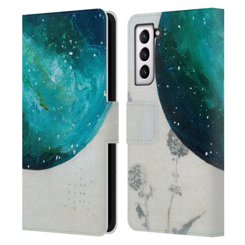 Mai Autumn Space And Sky Galaxies Leather Book Wallet Case Cover For Samsung Galaxy S21 5G