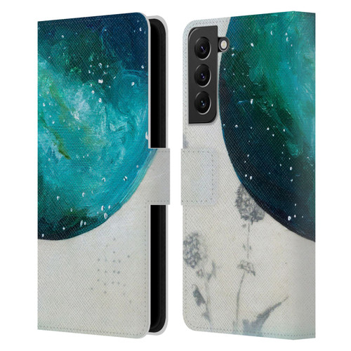 Mai Autumn Space And Sky Galaxies Leather Book Wallet Case Cover For Samsung Galaxy S22+ 5G