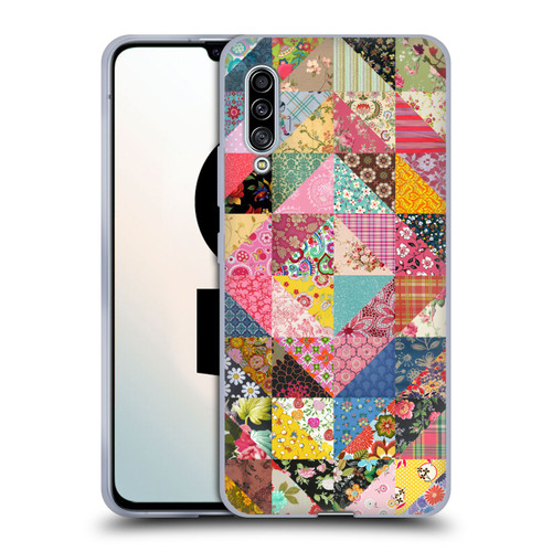 Rachel Caldwell Patterns Quilt Soft Gel Case for Samsung Galaxy A90 5G (2019)