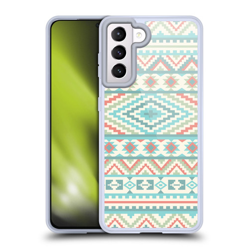 Rachel Caldwell Patterns Friendship Soft Gel Case for Samsung Galaxy S21 5G