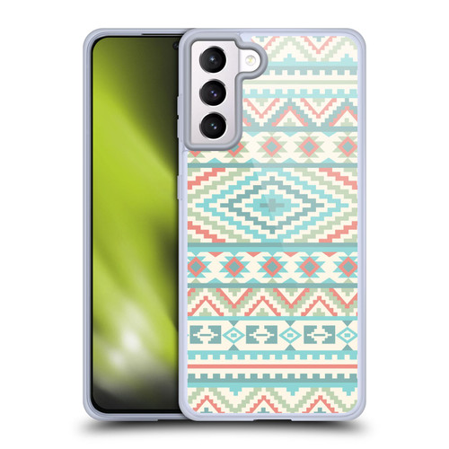 Rachel Caldwell Patterns Friendship Soft Gel Case for Samsung Galaxy S21+ 5G