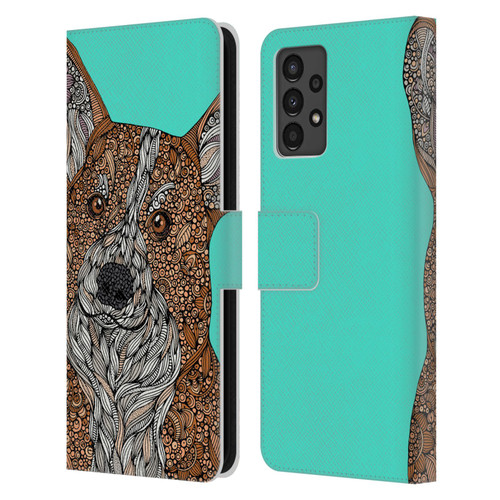 Valentina Dogs Corgi Leather Book Wallet Case Cover For Samsung Galaxy A13 (2022)