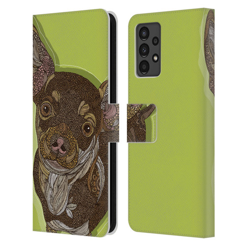 Valentina Dogs Chihuahua Leather Book Wallet Case Cover For Samsung Galaxy A13 (2022)