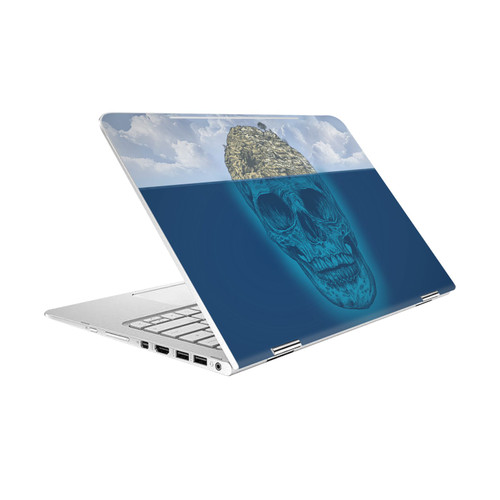 Rachel Caldwell Illustrations Skull Island Vinyl Sticker Skin Decal Cover for HP Spectre Pro X360 G2