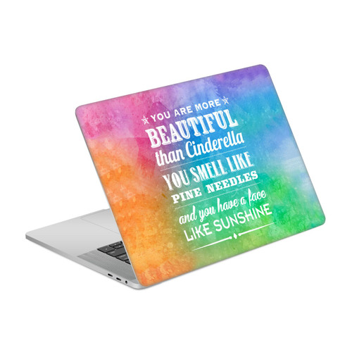 Rachel Caldwell Illustrations You Are More Vinyl Sticker Skin Decal Cover for Apple MacBook Pro 15.4" A1707/A1990