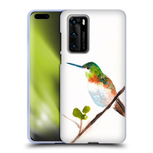 Mai Autumn Birds Hummingbird Soft Gel Case for Huawei P40 5G