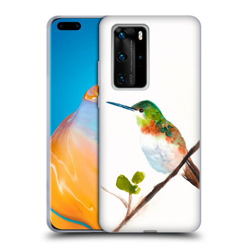 Mai Autumn Birds Hummingbird Soft Gel Case for Huawei P40 Pro / P40 Pro Plus 5G