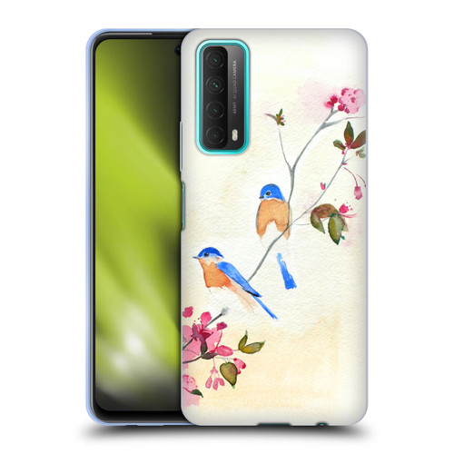 Mai Autumn Birds Blossoms Soft Gel Case for Huawei P Smart (2021)
