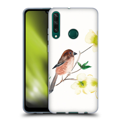 Mai Autumn Birds Dogwood Branch Soft Gel Case for Huawei Y6p