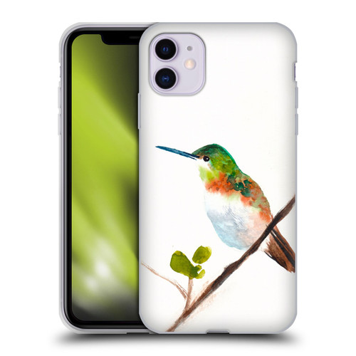 Mai Autumn Birds Hummingbird Soft Gel Case for Apple iPhone 11