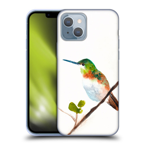 Mai Autumn Birds Hummingbird Soft Gel Case for Apple iPhone 14
