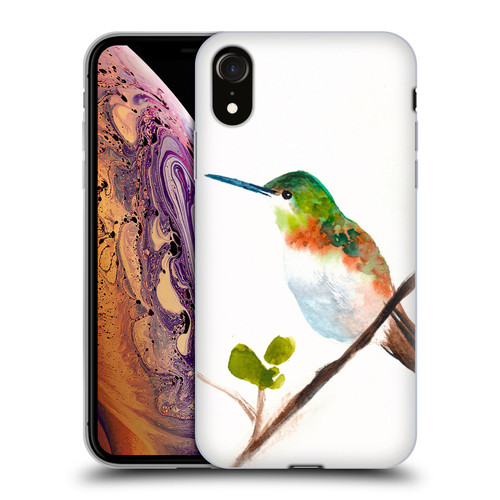 Mai Autumn Birds Hummingbird Soft Gel Case for Apple iPhone XR