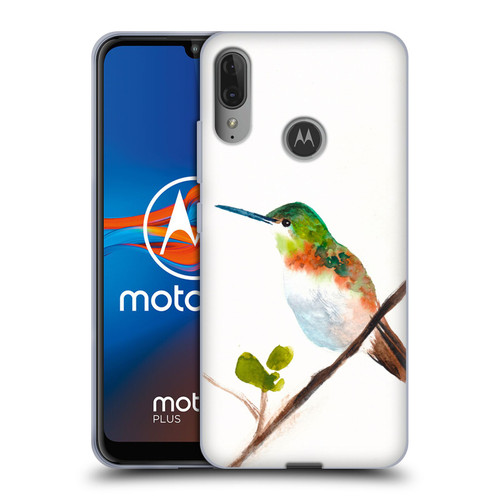 Mai Autumn Birds Hummingbird Soft Gel Case for Motorola Moto E6 Plus