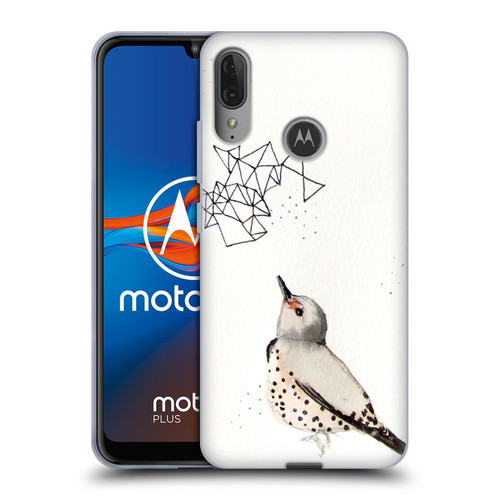 Mai Autumn Birds Northern Flicker Soft Gel Case for Motorola Moto E6 Plus