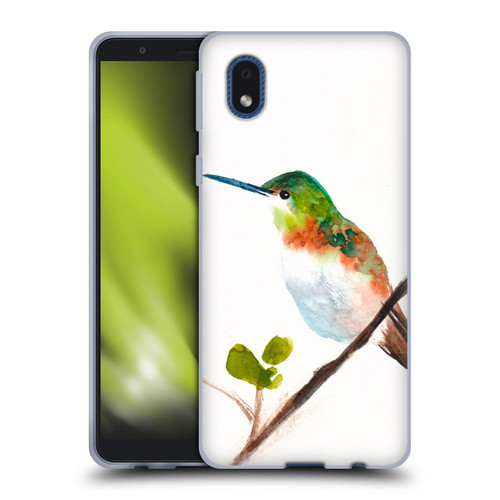 Mai Autumn Birds Hummingbird Soft Gel Case for Samsung Galaxy A01 Core (2020)