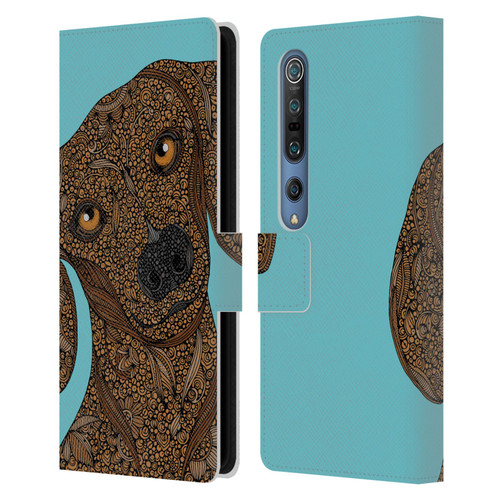 Valentina Dogs Dachshund Leather Book Wallet Case Cover For Xiaomi Mi 10 5G / Mi 10 Pro 5G