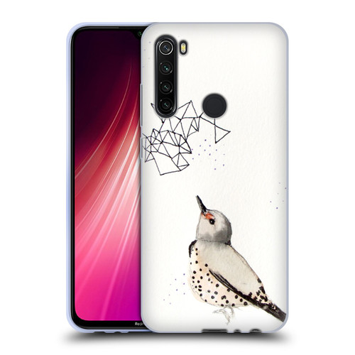 Mai Autumn Birds Northern Flicker Soft Gel Case for Xiaomi Redmi Note 8T