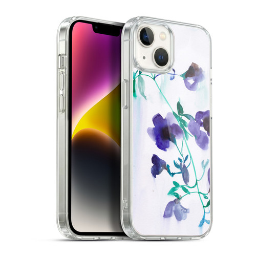 Mai Autumn Floral Blooms Moon Drops Soft Gel Case for Apple iPhone 14 Plus & MagSafe