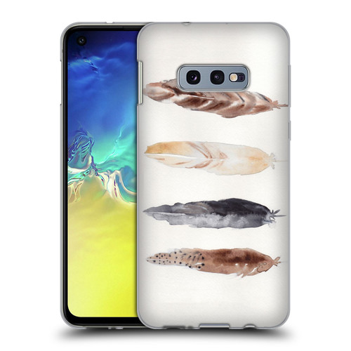 Mai Autumn Feathers Pattern Soft Gel Case for Samsung Galaxy S10e