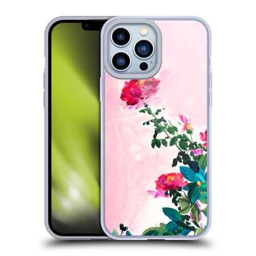Mai Autumn Floral Garden Rose Soft Gel Case for Apple iPhone 13 Pro Max