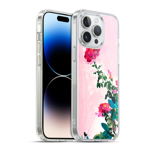 Mai Autumn Floral Garden Rose Soft Gel Case for Apple iPhone 14 Pro Max & MagSafe