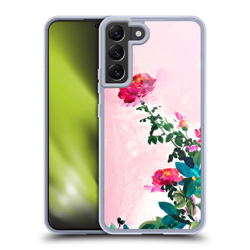 Mai Autumn Floral Garden Rose Soft Gel Case for Samsung Galaxy S22+ 5G