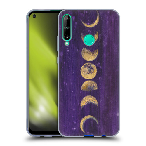 Mai Autumn Space And Sky Moon Phases Soft Gel Case for Huawei P40 lite E