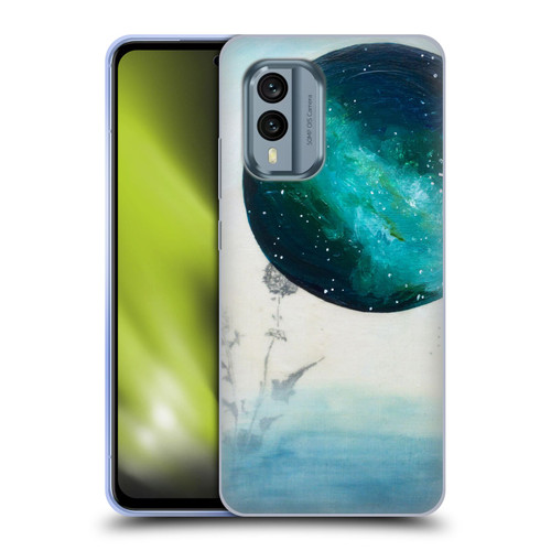 Mai Autumn Space And Sky Galaxies Soft Gel Case for Nokia X30