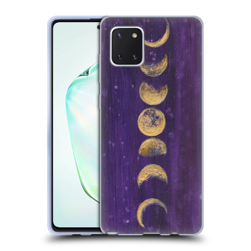 Mai Autumn Space And Sky Moon Phases Soft Gel Case for Samsung Galaxy Note10 Lite