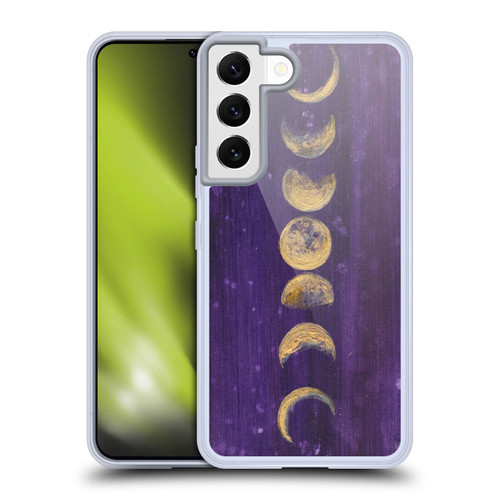 Mai Autumn Space And Sky Moon Phases Soft Gel Case for Samsung Galaxy S22 5G