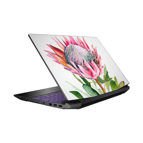 Mai Autumn Floral Blooms Protea Vinyl Sticker Skin Decal Cover for HP Pavilion 15.6" 15-dk0047TX