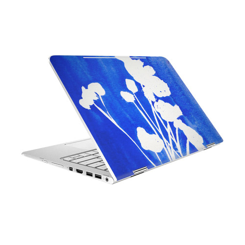 Mai Autumn Floral Blooms Cyanotype Watercolour Vinyl Sticker Skin Decal Cover for HP Spectre Pro X360 G2
