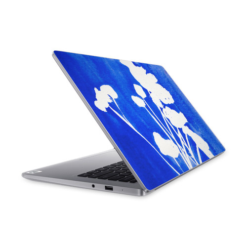 Mai Autumn Floral Blooms Cyanotype Watercolour Vinyl Sticker Skin Decal Cover for Xiaomi Mi NoteBook 14 (2020)