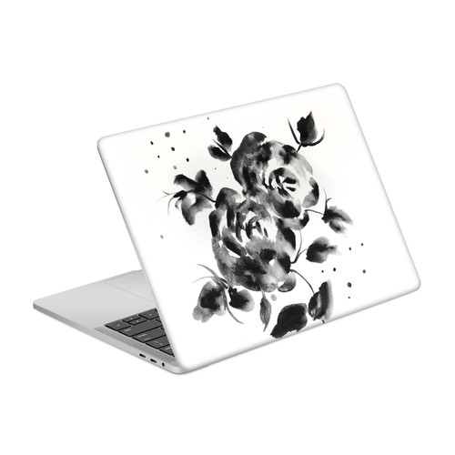 Mai Autumn Floral Blooms Black Beauty Vinyl Sticker Skin Decal Cover for Apple MacBook Pro 13.3" A1708