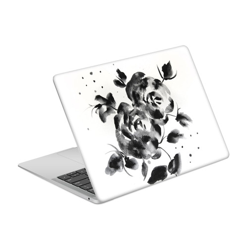 Mai Autumn Floral Blooms Black Beauty Vinyl Sticker Skin Decal Cover for Apple MacBook Air 13.3" A1932/A2179