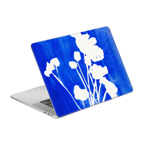 Mai Autumn Floral Blooms Cyanotype Watercolour Vinyl Sticker Skin Decal Cover for Apple MacBook Pro 16" A2141