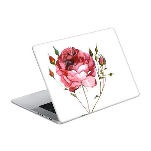 Mai Autumn Floral Blooms Rose Vinyl Sticker Skin Decal Cover for Apple MacBook Pro 16" A2485