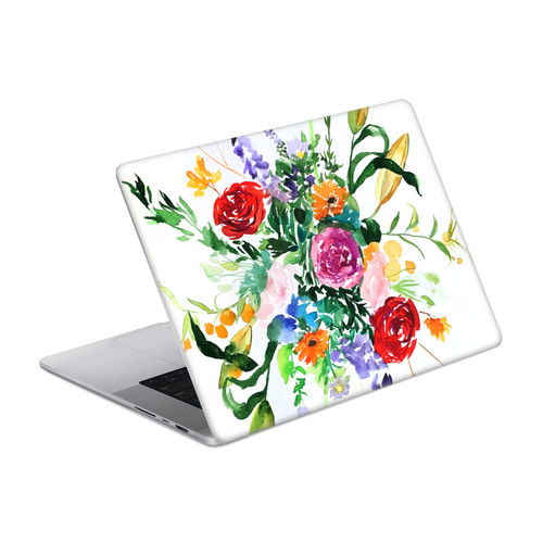 Mai Autumn Floral Garden Mandala Vinyl Sticker Skin Decal Cover for Apple MacBook Pro 14" A2442