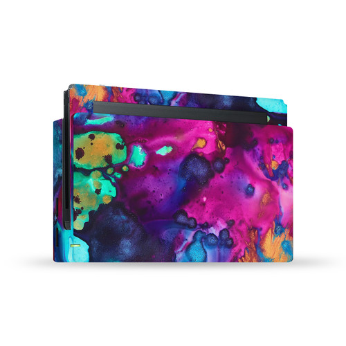 Mai Autumn Art Mix Turquoise Wine Vinyl Sticker Skin Decal Cover for Nintendo Switch Console & Dock