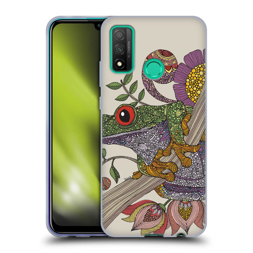 Valentina Animals And Floral Frog Soft Gel Case for Huawei P Smart (2020)