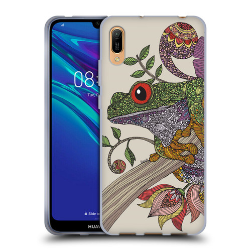Valentina Animals And Floral Frog Soft Gel Case for Huawei Y6 Pro (2019)