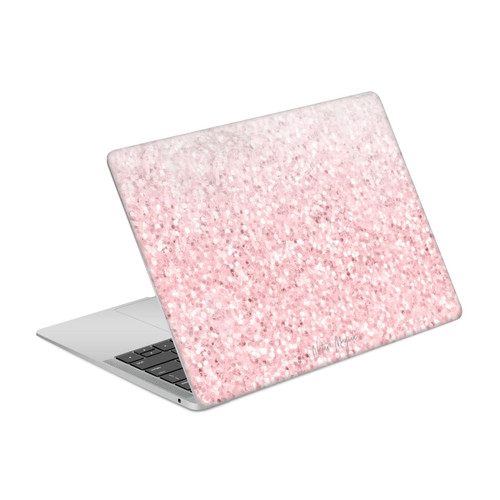 Nature Magick Rose Gold Marble Glitter Pink Sparkle 2 Vinyl Sticker Skin Decal Cover for Apple MacBook Air 13.3" A1932/A2179