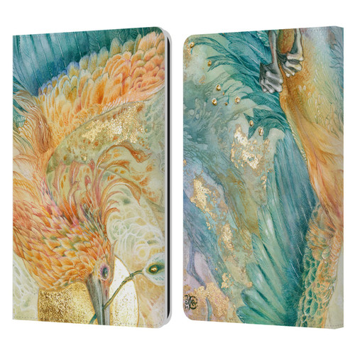 Stephanie Law Birds The Blue Above Leather Book Wallet Case Cover For Amazon Kindle Paperwhite 1 / 2 / 3
